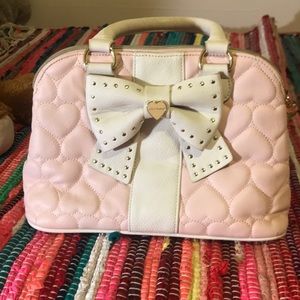 Betsey Johnson light pink purse